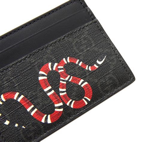 gucci snake cardholder.